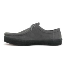 LAST RESORT AB SHOES ラストリゾートエービー シューズ スニーカー VM006 MOC SUEDE LO（BLACK LABEL） STEEL GREY/BLACK スケートボード スケボー　5