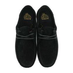 LAST RESORT AB SHOES ラストリゾートエービー シューズ スニーカー VM006 MOC SUEDE LO（BLACK LABEL） BLACK/BLACK スケートボード スケボー　2