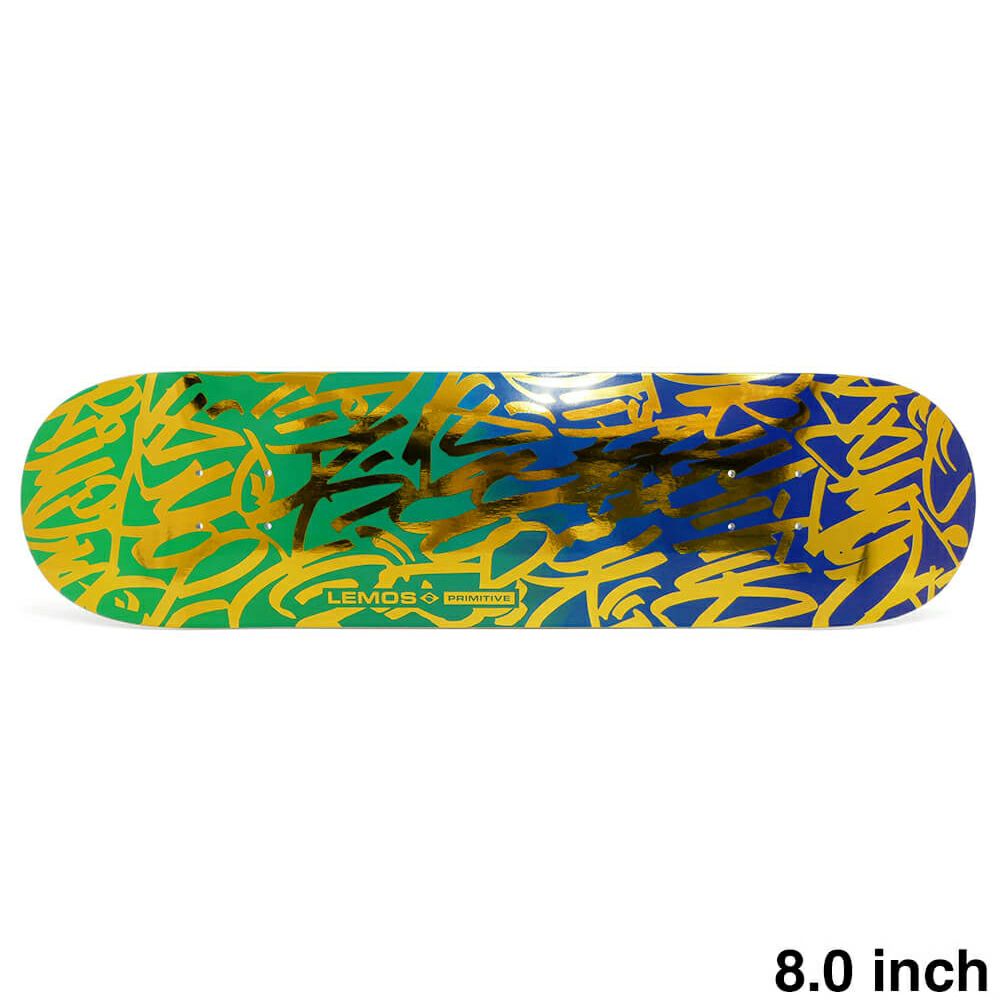 PRIMITIVE DECK プリミティブ デッキ TIAGO LEMOS SLIKS 8.0 スケートボード スケボー