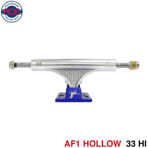 ACE TRUCK エース トラック AF1 HOLLOW LIMITED KEVIN SPANKY LONG 33 HI シルバー/青 スケートボード スケボー