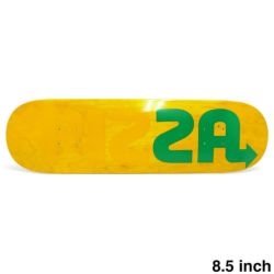 PIZZA DECK ピザ デッキ TEAM ZAWAY YELLOW STAIN 8.5 スケートボード スケボー