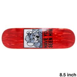 PIZZA DECK ピザ デッキ TEAM HYSH RED STAIN 8.5 スケートボード スケボー