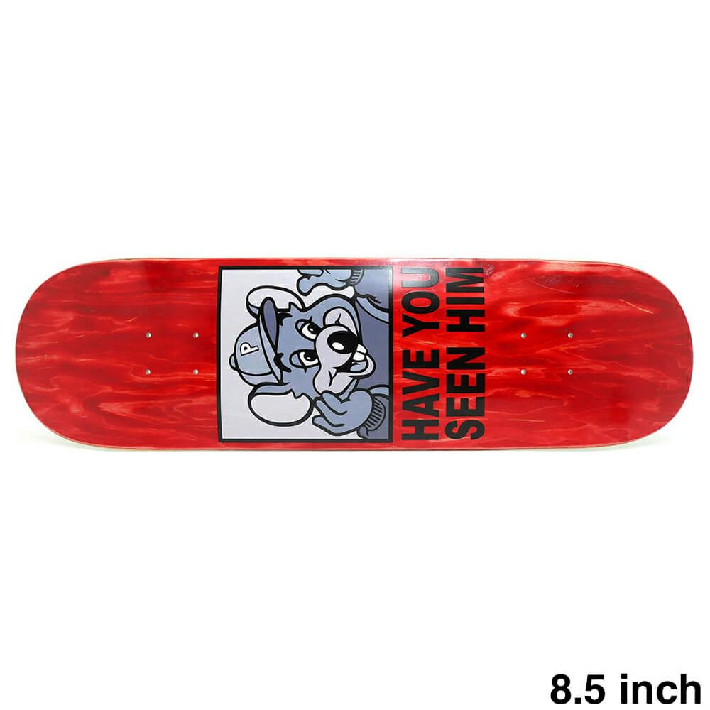 PIZZA DECK ピザ デッキ TEAM HYSH RED STAIN 8.5 スケートボード スケボー
