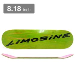 LIMOSINE DECK リモジン デッキ TEAM SHARPIE GREEN STAIN 8.18 スケートボード スケボー