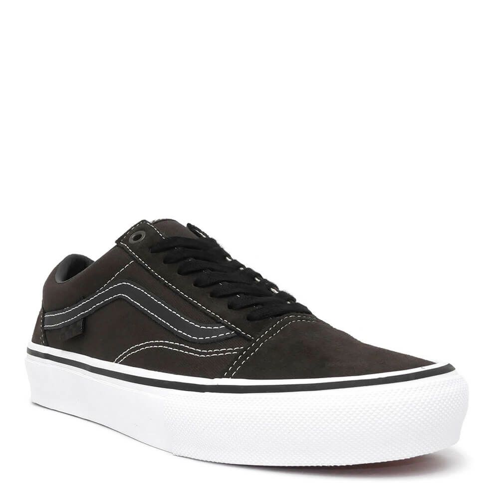 VANS SHOES バンズ シューズ スニーカー SKATE OLD SKOOL CHOCOLATE / WHITE（US企画） スケートボード スケボー