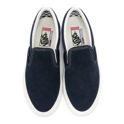 VANS SHOES バンズ シューズ スニーカー SKATE SLIP ON WRAPPED DARK NAVY / VINTAGE（US企画） スケートボード スケボー 1