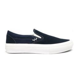 VANS SHOES バンズ シューズ スニーカー SKATE SLIP ON WRAPPED DARK NAVY / VINTAGE（US企画） スケートボード スケボー 3