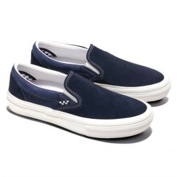 VANS SHOES バンズ シューズ スニーカー SKATE SLIP ON WRAPPED DARK NAVY / VINTAGE（US企画） スケートボード スケボー 7