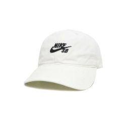 NIKE SB CAP ナイキSB キャップ CLUB UNSTRUCTURED SKATE CAP SAIL/BLACK スケートボード スケボー 