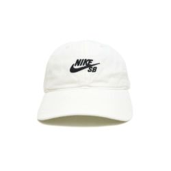 NIKE SB CAP ナイキSB キャップ CLUB UNSTRUCTURED SKATE CAP SAIL/BLACK スケートボード スケボー 1