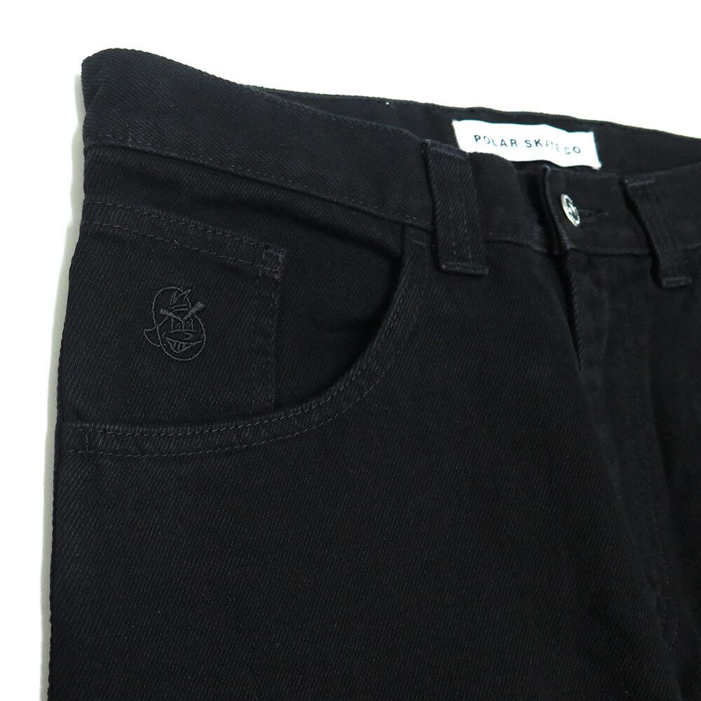 POLAR JEANS, ポーラー, パンツ ジーンズ, 93! DENIM, PITCH BLACK, スケートボード スケボー