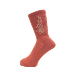 EVISEN SOCKS エビセン ソックス 靴下 EYE FIRE ORANGE スケートボード スケボー 1