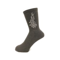 EVISEN SOCKS エビセン ソックス 靴下 EYE FIRE BROWN スケートボード スケボー 1