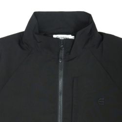 EVISEN JACKET エビセン ジャケット POSTMAN STAND COLLAR JKT BLACK スケートボード スケボー 1