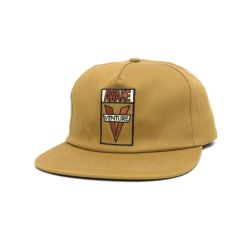 VENTURE CAP ベンチャー キャップ AWAKE SNAPBACK TAN/BROWN スケートボード スケボー 