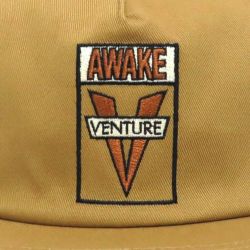 VENTURE CAP ベンチャー キャップ AWAKE SNAPBACK TAN/BROWN スケートボード スケボー 4