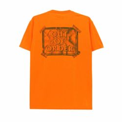 ANTIHERO T-SHIRT アンチヒーロー Tシャツ OUT OF ORDER POCKET ORANGE スケートボード スケボー 