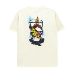  ANTIHERO T-SHIRT アンチヒーロー Tシャツ FISH BOWL CREAM スケートボード スケボー 