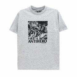 ANTIHERO T-SHIRT アンチヒーロー Tシャツ ANTIHERO SUCKS GREY スケートボード スケボー 