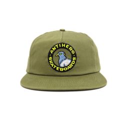 ANTIHERO CAP アンチヒーロー キャップ PIGEON ROUND SNAPBACK KHAKI スケートボード スケボー 1