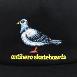 ANTIHERO CAP アンチヒーロー キャップ LIL PIGEON SNAPBACK BLACK/YELLOW スケートボード スケボー 4