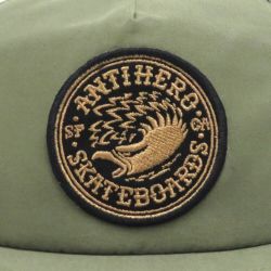 ANTIHERO CAP アンチヒーロー キャップ EAGLE ROUND SNAPBACK MOSS/BRONZ スケートボード スケボー 4