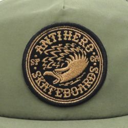ANTIHERO CAP アンチヒーロー キャップ EAGLE ROUND SNAPBACK MOSS/BRONZ スケートボード スケボー 4