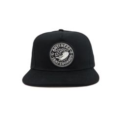 ANTIHERO CAP アンチヒーロー キャップ EAGLE ROUND SNAPBACK BLACK/CHARCOAL スケートボード スケボー 1