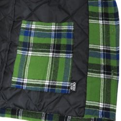 ANTIHERO JACKET アンチヒーロー ジャケット BASIC EAGLE FLANNEL GREEN/BLUE スケートボード スケボー 5