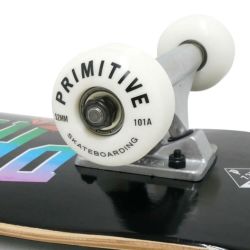 専用ケース付き PRIMITIVE プリミティブ コンプリートセット スケートボード完成品（子供用） COLLEGIATE BUTTERFLY 7.3 スケートボード スケボー　1