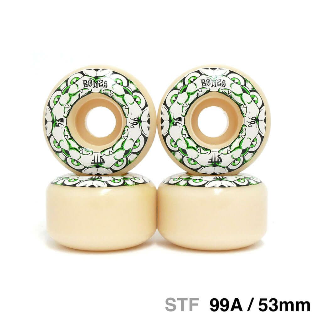 BONES WHEEL ボーンズ ウィール STF 99A V4（WIDE） 4 DOG NIGHT 53mm スケートボード スケボー