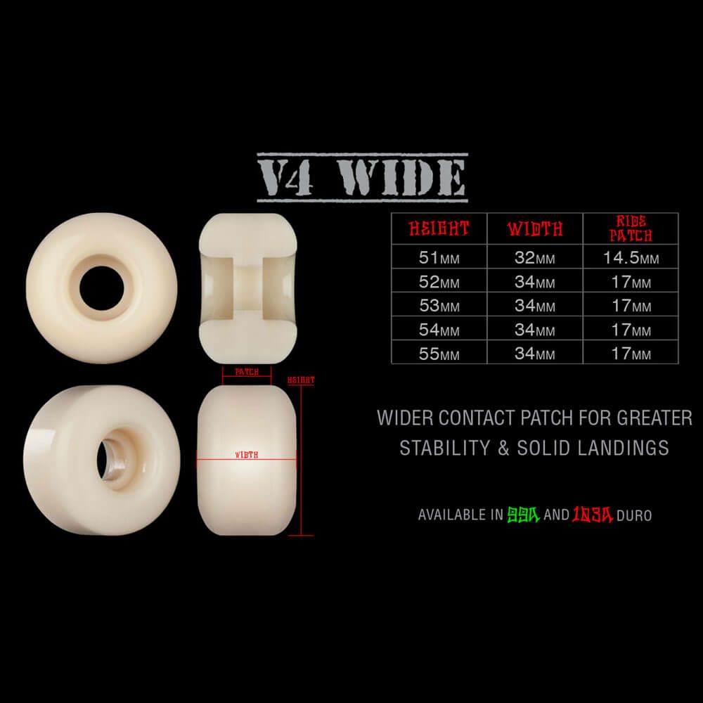 BONES WHEEL ボーンズ ウィール STF 99A V4（WIDE） 4 DOG NIGHT 53mm スケートボード スケボー 1