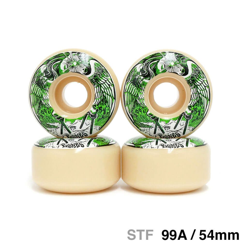 BONES WHEEL ボーンズ ウィール STF 99A V1（STANDARD） PEG-LEG-ASUS 54mm スケートボード スケボー