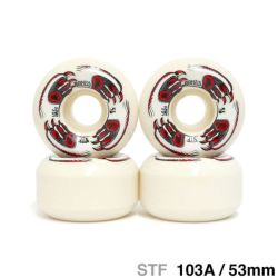 BONES WHEEL ボーンズ ウィール STF 103A V5（SIDECUT） KITTY TWISTER 53mm スケートボード スケボー 1