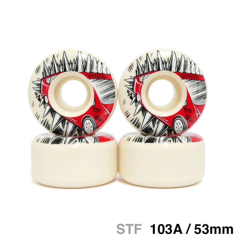 BONES WHEEL ボーンズ ウィール STF 103A V2（LOCKS） JUDAS PRIUS 53mm スケートボード スケボー 1