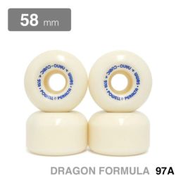 POWELL PERALTA WHEEL パウエルペラルタ ウィール DRAGON FORMULA（DF）97A NANO CUBIC 58mm x 37.5mm スケートボード スケボー