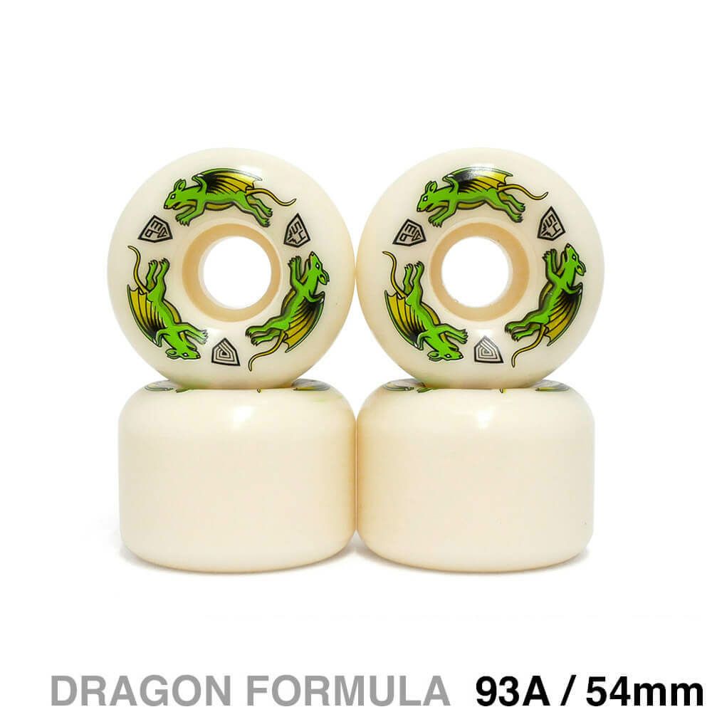 POWELL PERALTA WHEEL パウエルペラルタ ウィール DRAGON FORMULA（DF）93A A2 NANO RATS 54mm x 39mm スケートボード スケボー
