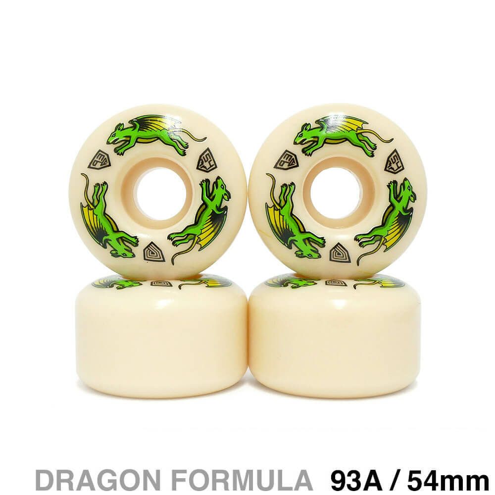 POWELL PERALTA WHEEL パウエルペラルタ ウィール DRAGON FORMULA（DF）93A V4 NANO RATS 54mm x 34mm スケートボード スケボー