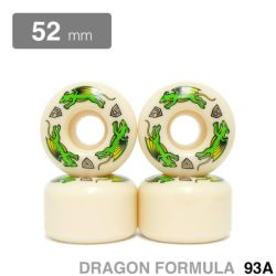 POWELL PERALTA WHEEL パウエルペラルタ ウィール DRAGON FORMULA（DF）93A V4 NANO RATS 52mm x 34mm スケートボード スケボー