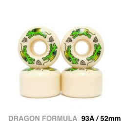 POWELL PERALTA WHEEL パウエルペラルタ ウィール DRAGON FORMULA（DF）93A V4 NANO RATS 52mm x 34mm スケートボード スケボー