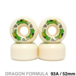 POWELL PERALTA WHEEL パウエルペラルタ ウィール DRAGON FORMULA（DF）93A V5 NANO RATS 52mm x 30mm スケートボード スケボー
