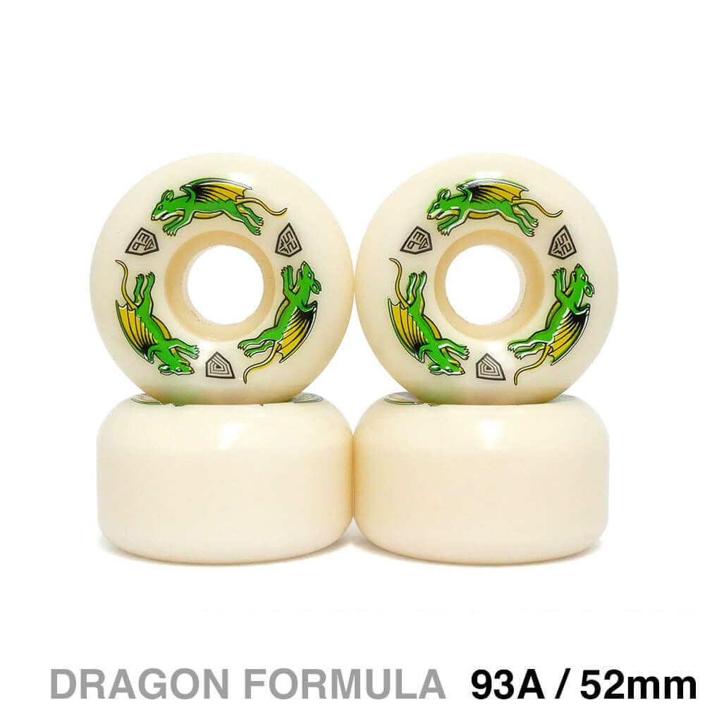 POWELL PERALTA WHEEL パウエルペラルタ ウィール DRAGON FORMULA（DF）93A V5 NANO RATS 52mm x 30mm スケートボード スケボー
