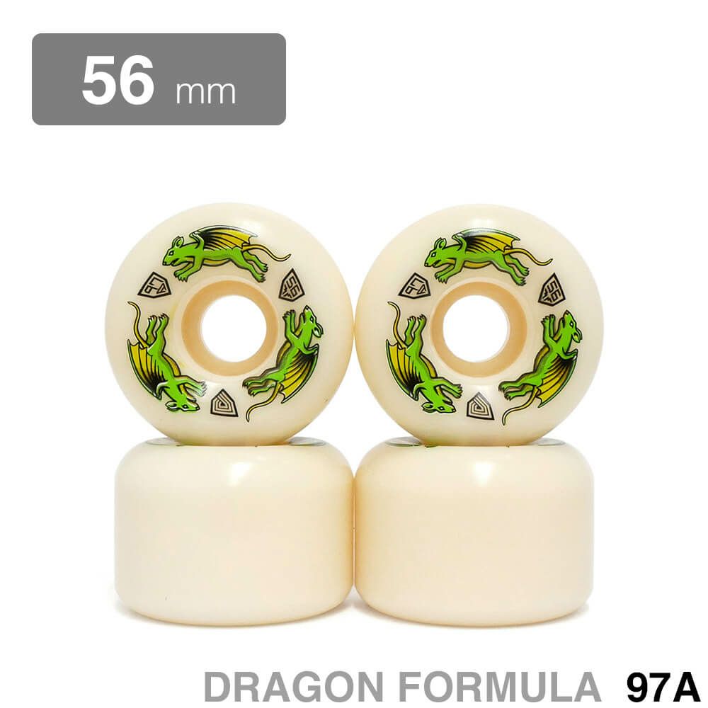 POWELL PERALTA WHEEL パウエルペラルタ ウィール DRAGON FORMULA（DF）97A A2 NANO RATS 56mm x 39mm スケートボード スケボー