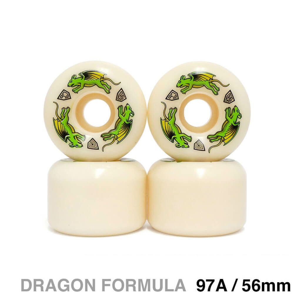 POWELL PERALTA WHEEL パウエルペラルタ ウィール DRAGON FORMULA（DF）97A A2 NANO RATS 56mm x 39mm スケートボード スケボー