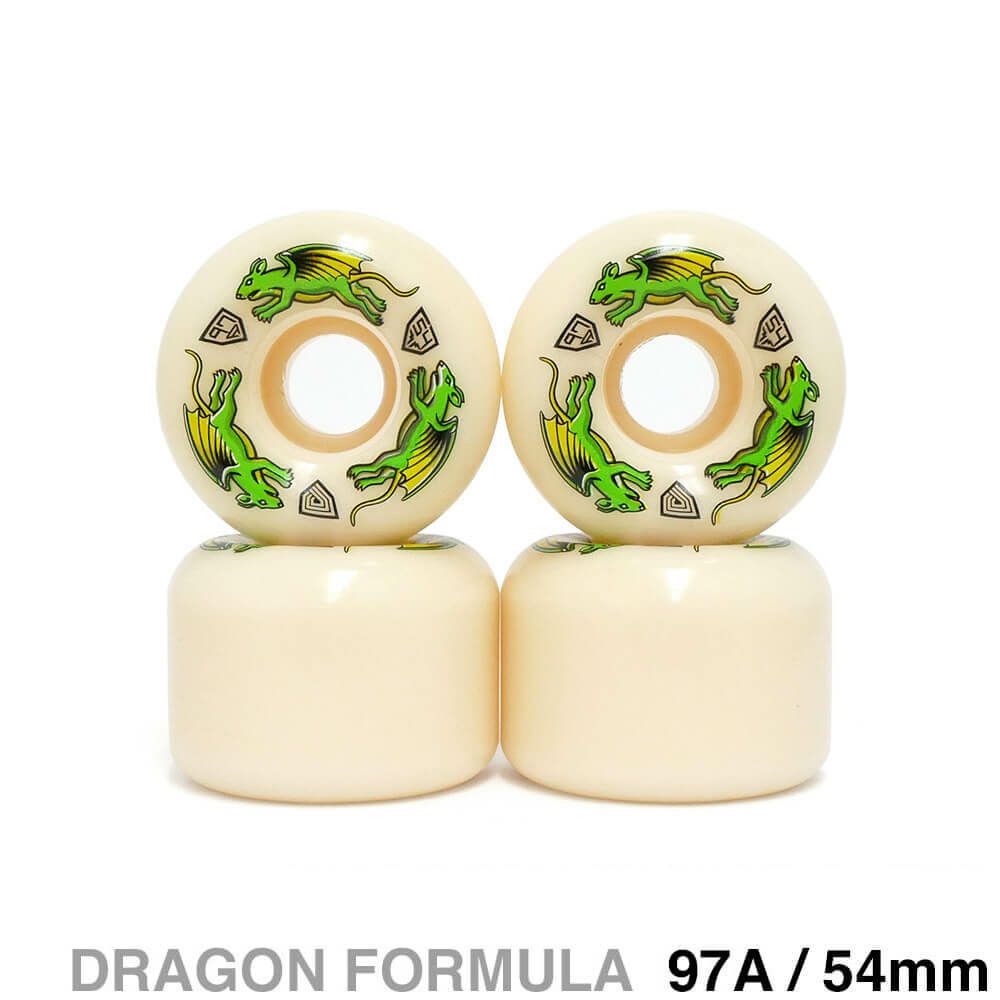 POWELL PERALTA WHEEL パウエルペラルタ ウィール DRAGON FORMULA（DF）97A A2 NANO RATS 54mm x 39mm スケートボード スケボー