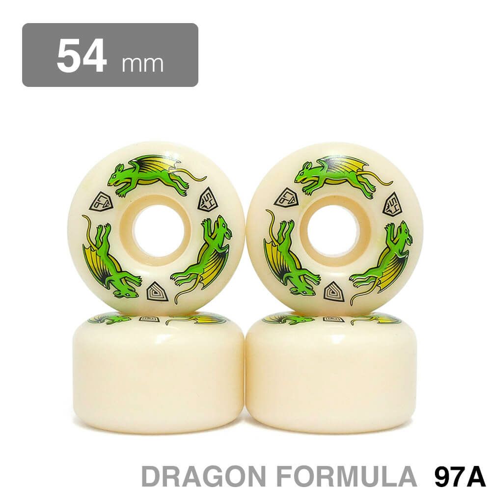 POWELL PERALTA WHEEL パウエルペラルタ ウィール DRAGON FORMULA（DF）97A V4 NANO RATS 54mm x 34mm スケートボード スケボー