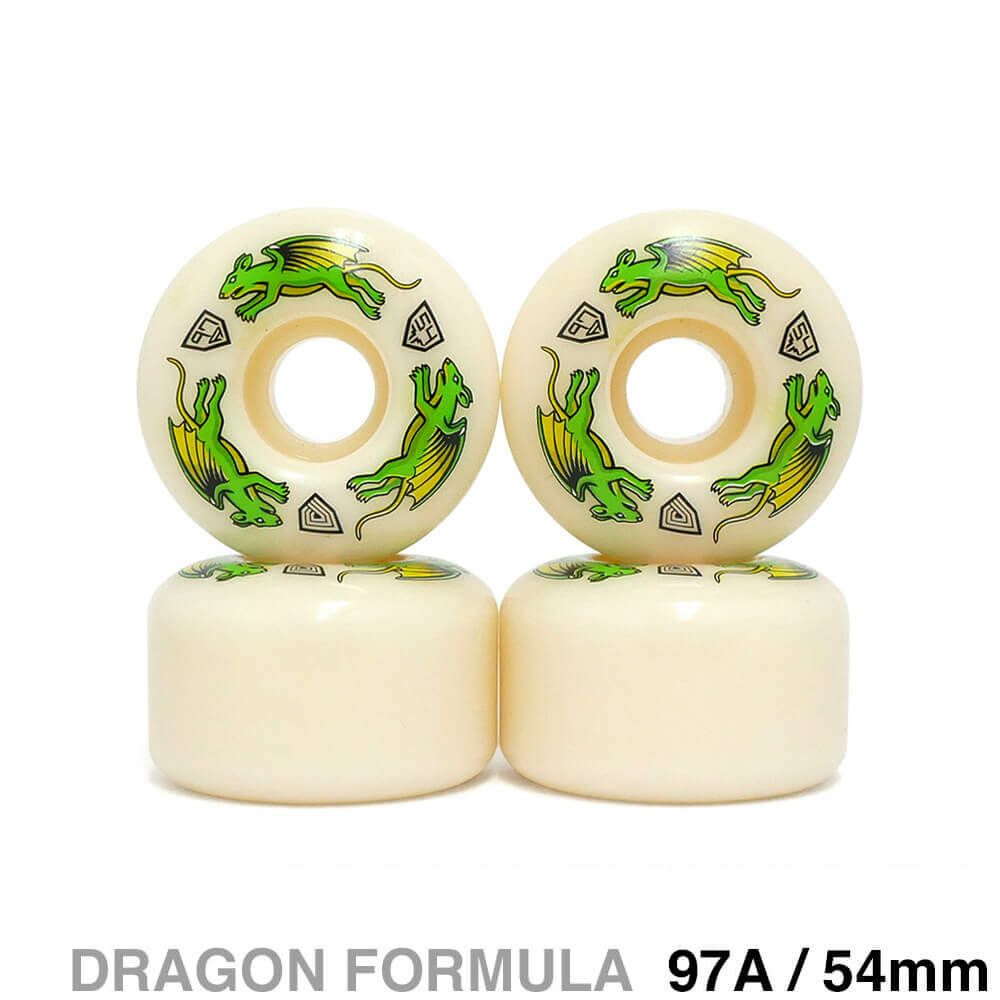 POWELL PERALTA WHEEL パウエルペラルタ ウィール DRAGON FORMULA（DF）97A V4 NANO RATS 54mm x 34mm スケートボード スケボー