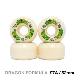 POWELL PERALTA WHEEL パウエルペラルタ ウィール DRAGON FORMULA（DF）97A V5 NANO RATS 52mm x 30mm スケートボード スケボー