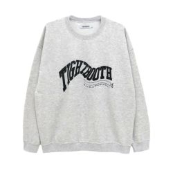  TIGHTBOOTH（TBPR）CREW SWEAT タイトブース トレーナー ACID LOGO ASH スケートボード スケボー 