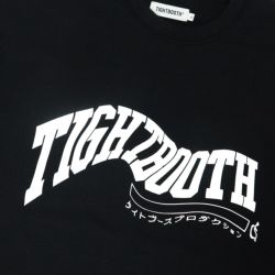 TIGHTBOOTH（TBPR）CREW SWEAT タイトブース トレーナー ACID LOGO BLACK スケートボード スケボー 1